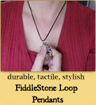 FiddleStone Loop Pendants